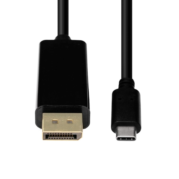 2m USB-C to DisplayPort 1.2Cable.