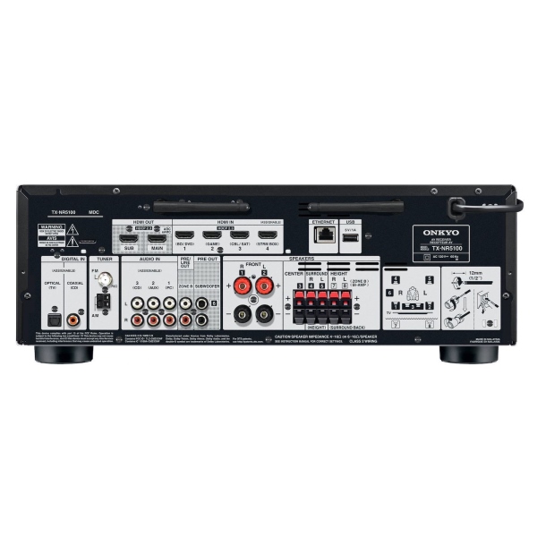 ONKYO 7.2-Channel 8K Smart AV Receiver. Dolby Atmos Height