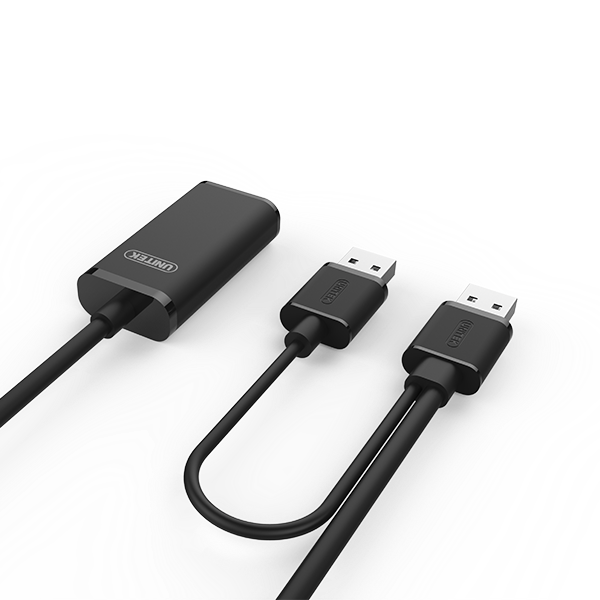 UNITEK 5m USB 2.0 Active Extension Cable. Built-in Extension