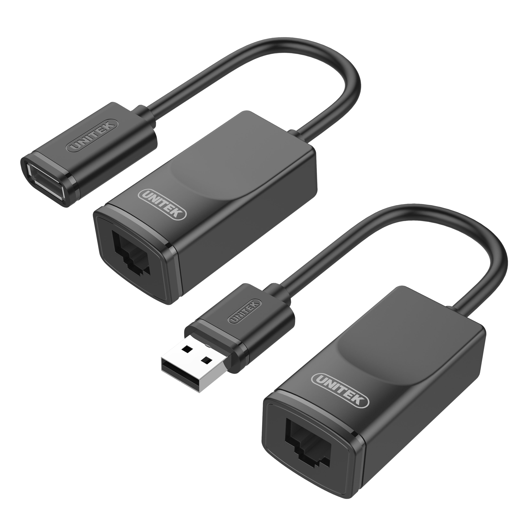 UNITEK USB 1.1 Extension Over RJ45 up to 60m. Use Cat.5, Cat.5e or