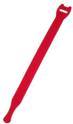 Picture of DYNAMIX Hook & Loop Cable Tie, 200mm x 13mm, RED Colour
