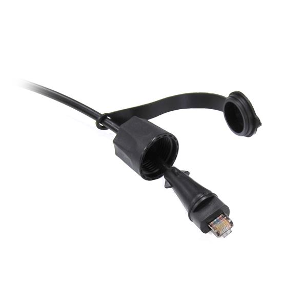 2m Cat6, IP67 Rated Patch Lead With Protective Boot