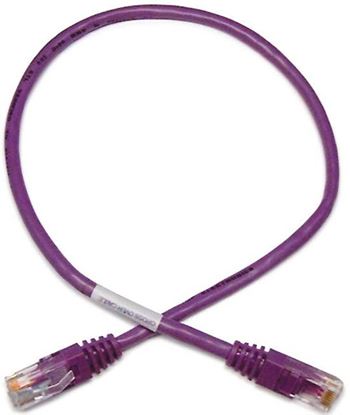 Picture of DYNAMIX 10m Cat6 UTP Cross Over Patch Lead - Purple with Label