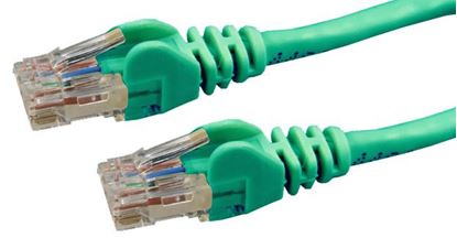 Picture of DYNAMIX 1m Cat6 Green UTP Patch Lead (T568A Specification) 250MHz