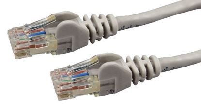Picture of DYNAMIX 2m Cat6 Grey UTP Patch Lead (T568A Specification) 250MHz