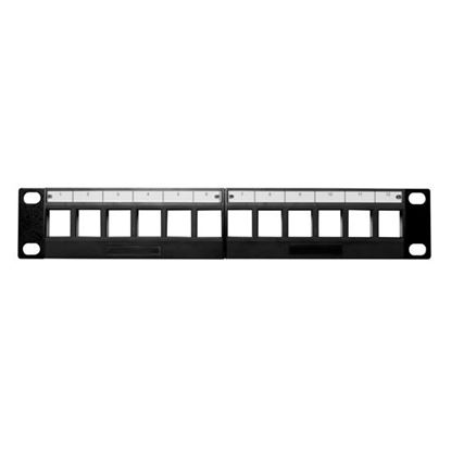 Picture of DYNAMIX 10' 12 Port Unloaded Keystone Panel