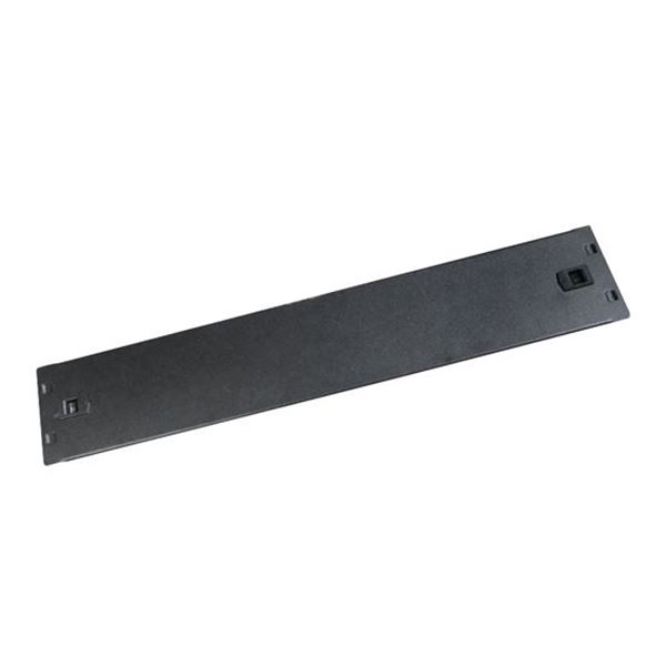 Picture of DYNAMIX 2RU clip on tool-less 19' blanking panel.