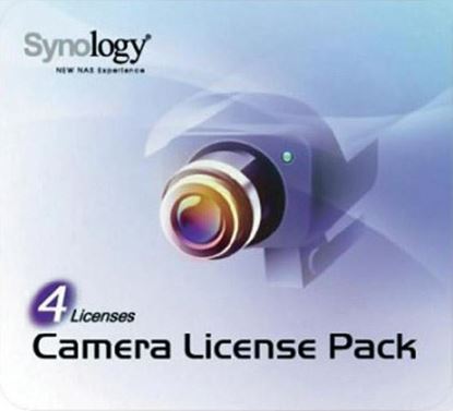 Picture of SYNOLOGY 4 Camera Licence Pack to install additional cameras.