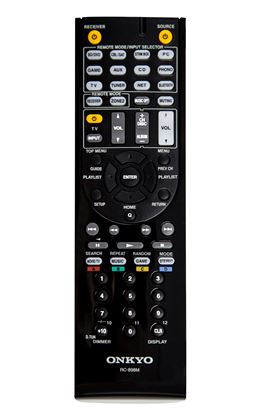 Picture of ONKYO Remote to suit TX-NR545, TX-NR646 and others.
