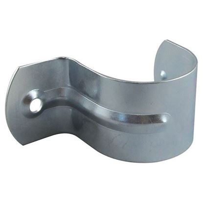 Picture of TRADESAVE Conduit Saddle Half (40mm). Zinc Plated. 6mm Mounting