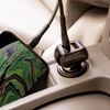 Picture of PROMATE 30W Car Charger with Dual USB Ports. 1x Qualcomm Quick Charge