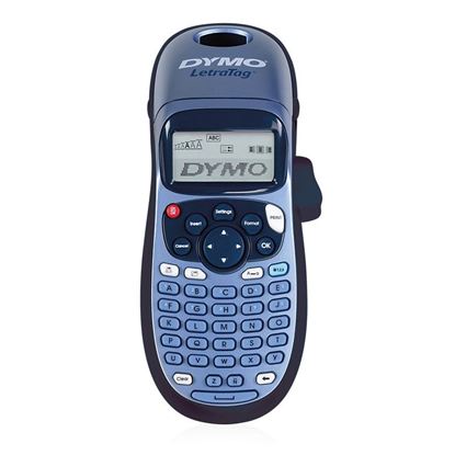 Picture of DYMO LetraTag 100H Handheld Label Maker, Blue, with 13-character LCD