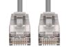 Picture of DYNAMIX 0.5m Cat6A S/FTP Grey Ultra-Slim Shielded 10G Patch Lead