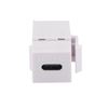 Picture of DYNAMIX USB-C 3.1 Keystone Jack Female to Female Connectors. White