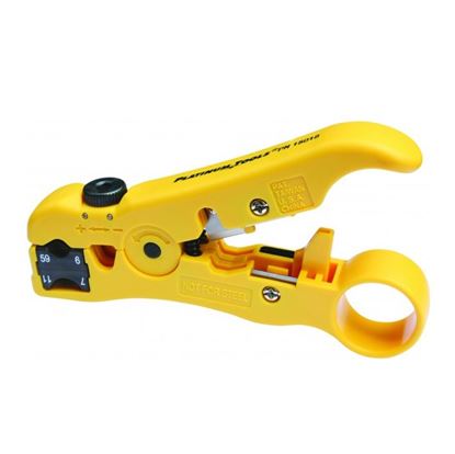 Picture of PLATINUM TOOLS All-In-One Stripping Tool. Coax, Cat5e/6 data cable,
