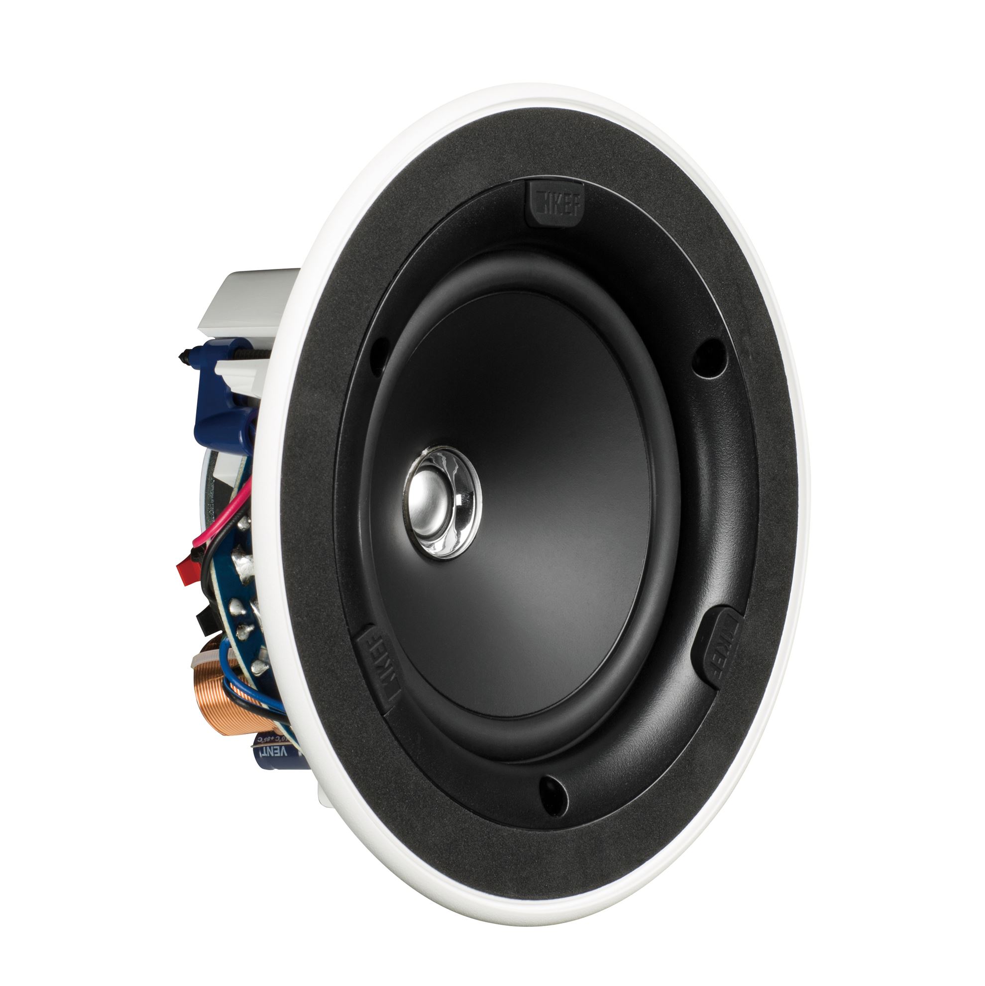 KEF CI130ER Ultra Thin Bezel 5.25' Round In-Ceiling Speaker. 130mm