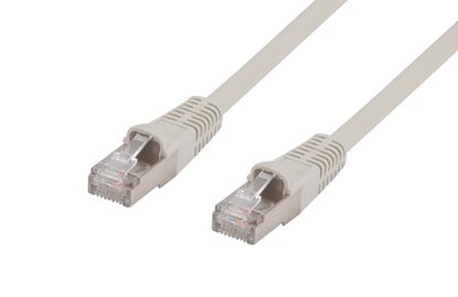 Picture of DYNAMIX 1m Cat6 26AWG Beige STP Patch Lead (T568A Specification)