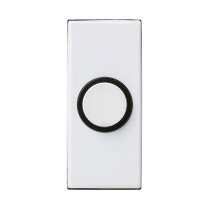 Picture of HONEYWELL Sesame Push DoorBell. Wired. IP40. Fixings Included.