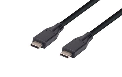 Picture of DYNAMIX 1M, USB 3.1 USB-C Male to USB-C Male Cable 5V/3A. Transfer