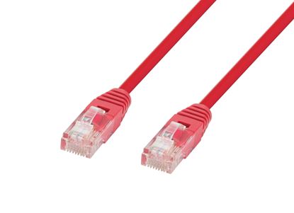 Picture of DYNAMIX 3m Cat5e Red UTP Patch Lead (T568A Specification) 100MHz