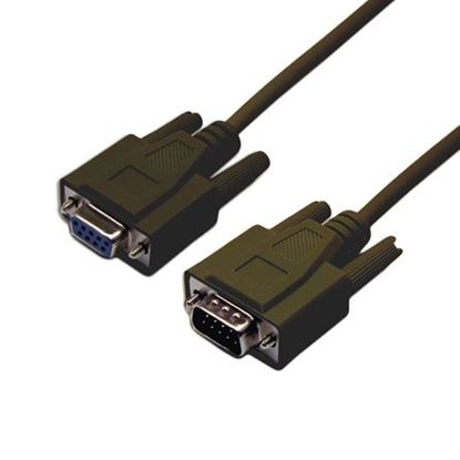 Picture of DYNAMIX 10m DB9 Male/Female Straight Through Extension Cable
