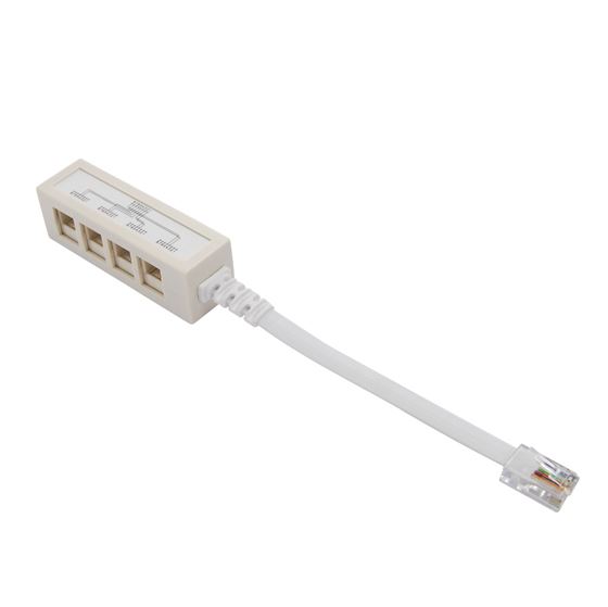 RJ45 Splitter, 4 way Voice