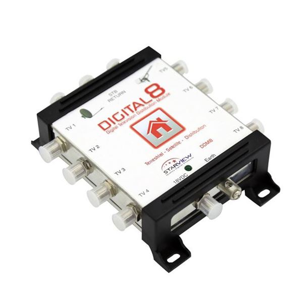 Picture of STARVIEW Digital 8-Way Multi-switch Distribution Amplifier.