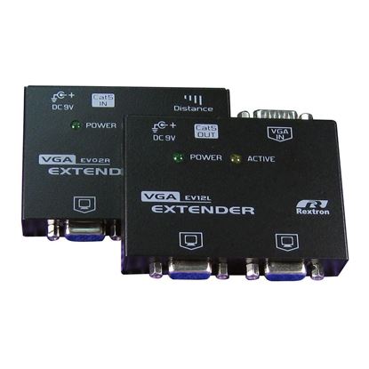 Picture of REXTRON Video Extender. Allows VGA signal to be extended up to 150m