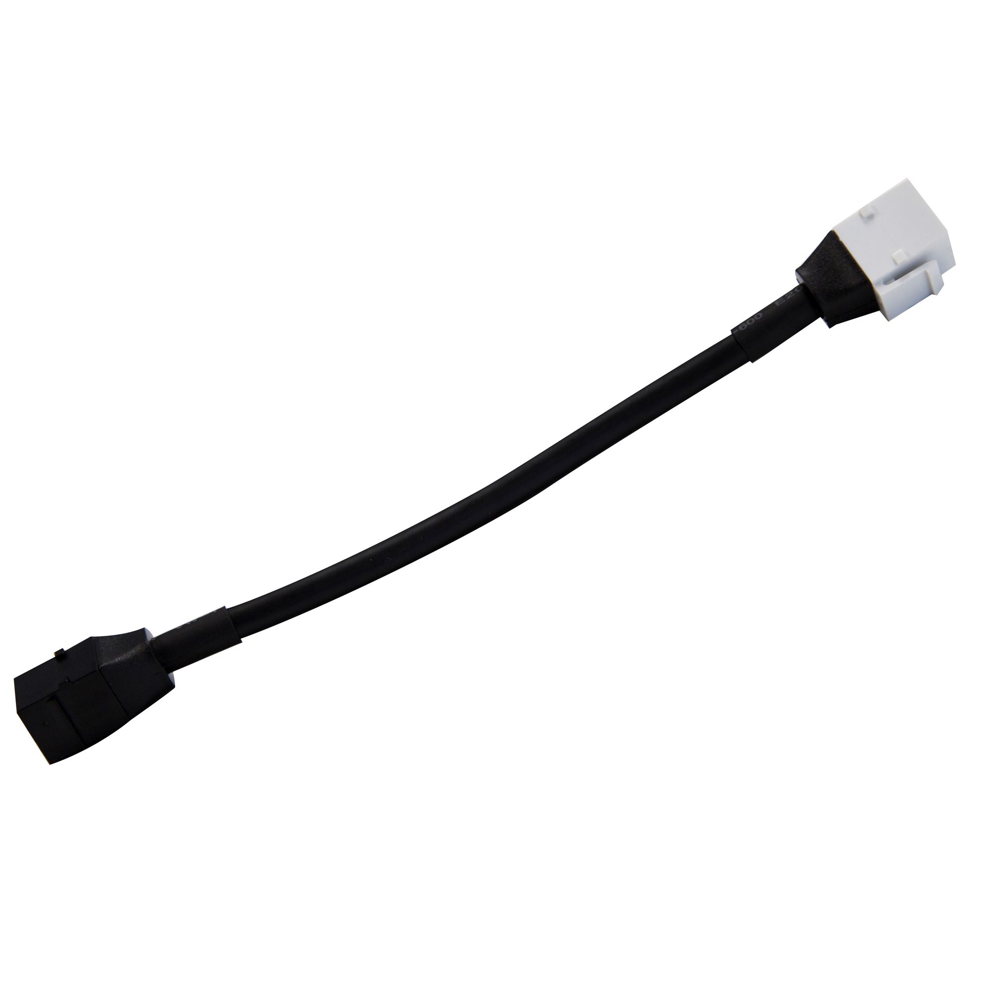 0.15m HDMI2.0 Keystone Jack, White to Black Pigtail.