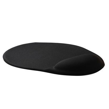 Picture of DYNAMIX Ergonomic Mouse Pad with Gel Palm Rest. Dimensions: