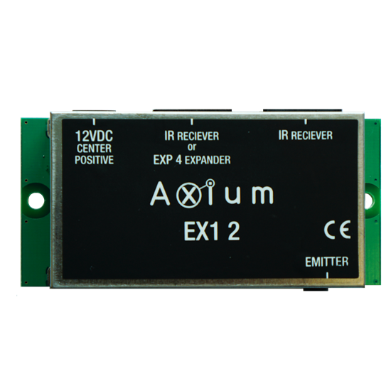 Picture of AXIUM 1 IR out Connecting block with powersupply connectionIR