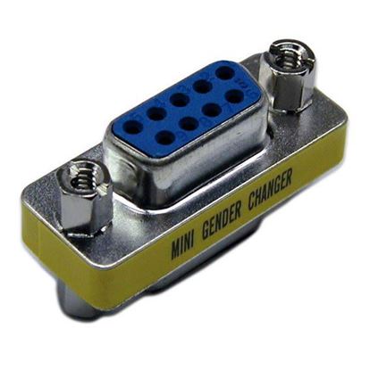 Picture of DYNAMIX DB9 Female/Female Mini Gender Changer