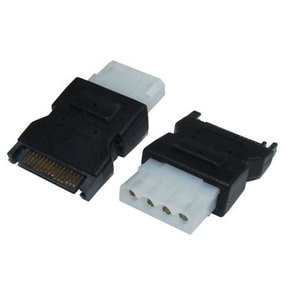 Picture of DYNAMIX Power Adapter SATA 15P Male to Standard IDE 4P Female