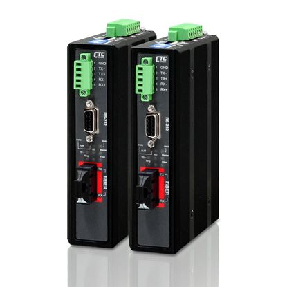Picture of CTC UNION Serial To Fibre Media Converter. 2km.