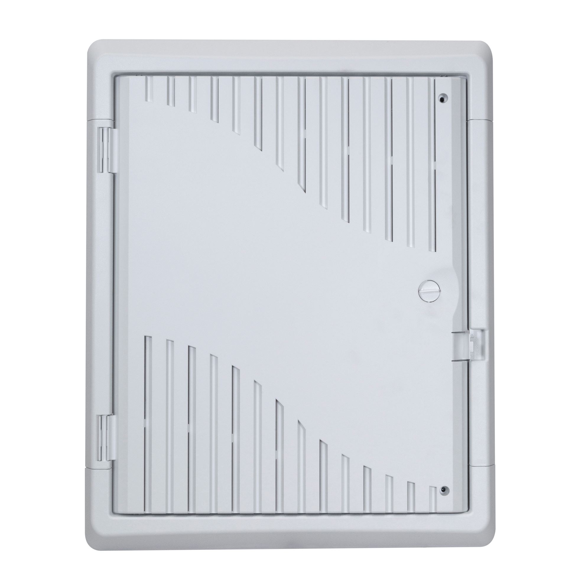 18" Recessed Plastic Network Enclosure, WiFi Ready,