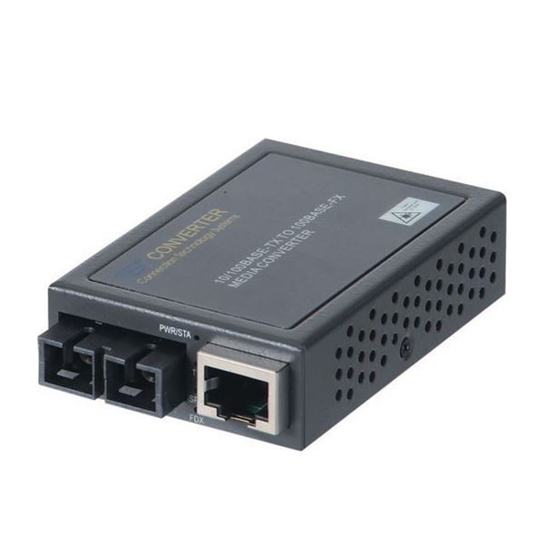 Picture of CTS 10/100Base-TX to 100Base-FX SC Singlemode Media Converter.