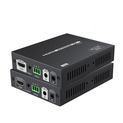 Picture of LENKENG HDBaseT HDMI Extender over Single Cat6 cable up to 100m.