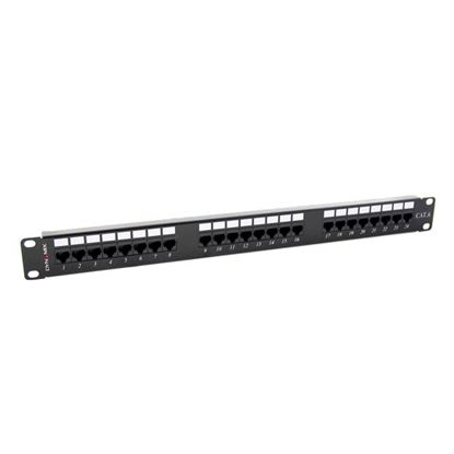Picture of DYNAMIX 24 Port 19' Cat6 UTP Patch Panel, T568A & T568B
