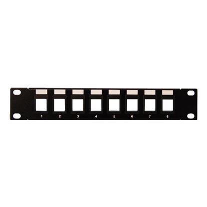Picture of DYNAMIX 10' 8 Port Unloaded Keystone Jack Patch Panel for 10'
