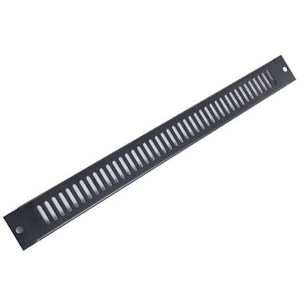Picture of DYNAMIX 1RU Vented Blanking Panel. Black Colour