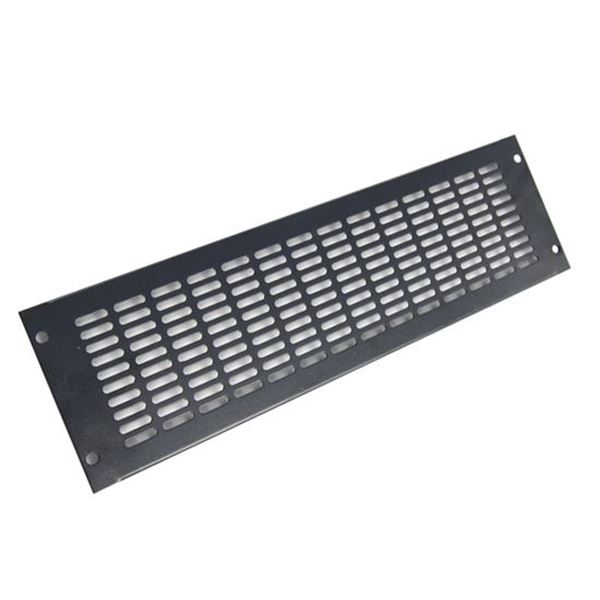 Picture of DYNAMIX 3RU Vented Blanking Panel. Black Colour