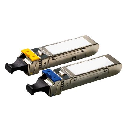 Picture of CARELINK 1.25G Single-mode WDM SFP LC Modules. Distance: 10km.