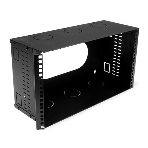 6U 200mm Deep 19' Enclosed Hinged Wall Bracket