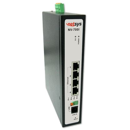 Picture of NETSYS Managed Industrial VDSL2 CO/CPE Modem. -20 ~70C.