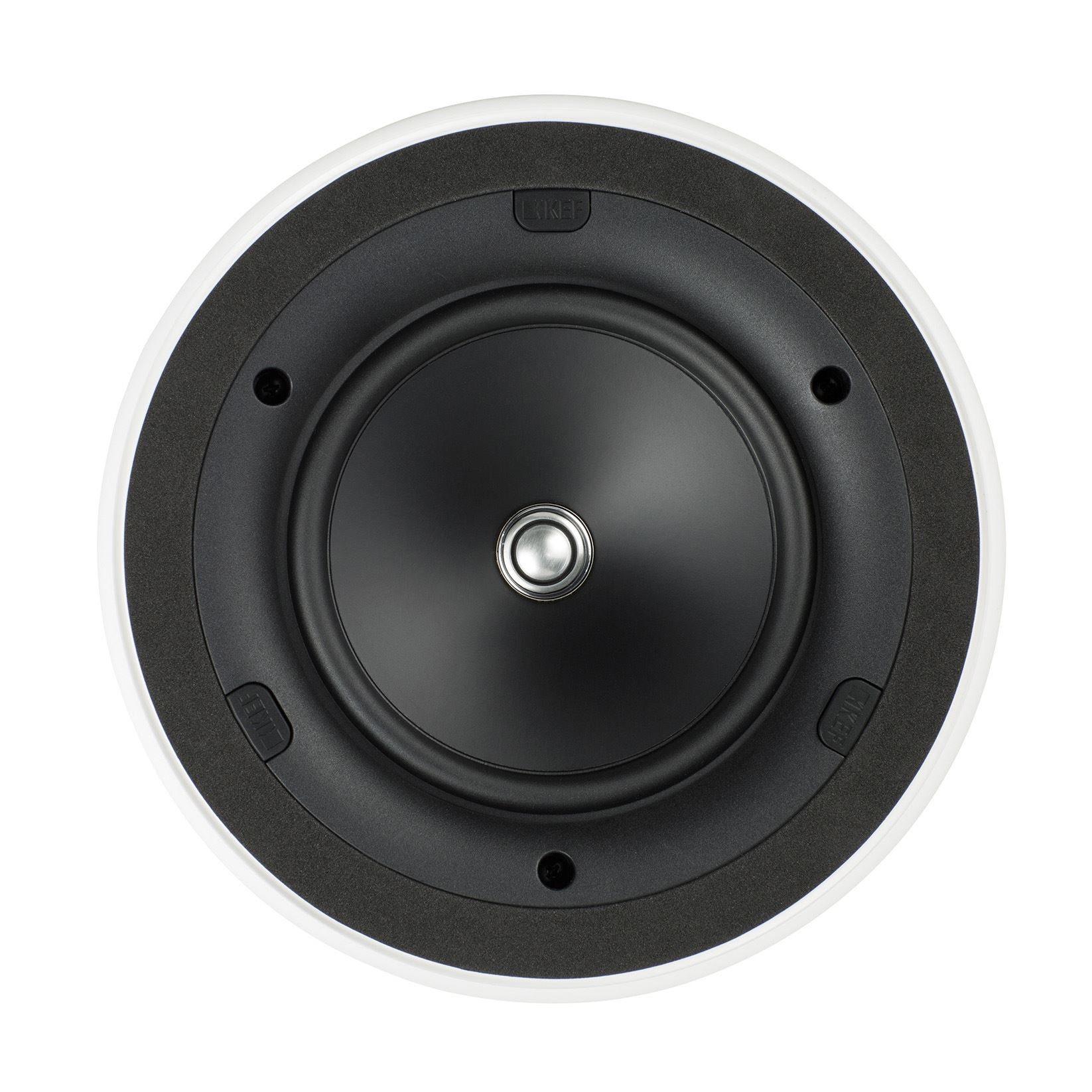 KEF Ultra Thin Bezel 6.5' Round In-Ceiling Speaker. 160mm Uni-Q