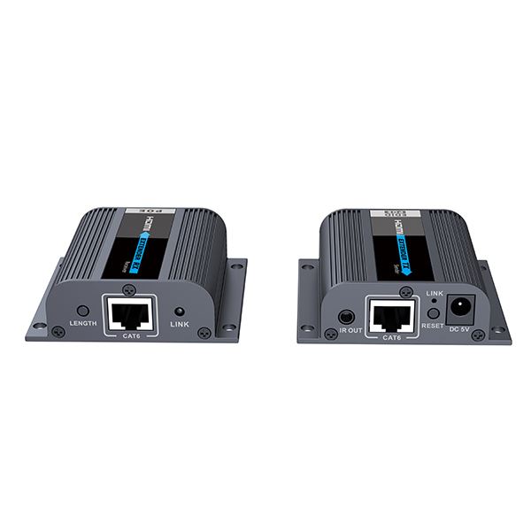 HDMI & IR Extender Kit overCat 6 w/ EDID switch. Local HDMIConnection Port on Transmitter1080p up to 40m. Supports PoE.