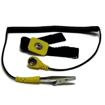 Picture of SPROTEK Anti-Static Wrist Strap. 1.8m Grounding Cord Essential for