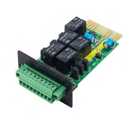 Picture of POWERSHIELD Internal Relay Card. The Relay Card provides VFC  (Volt