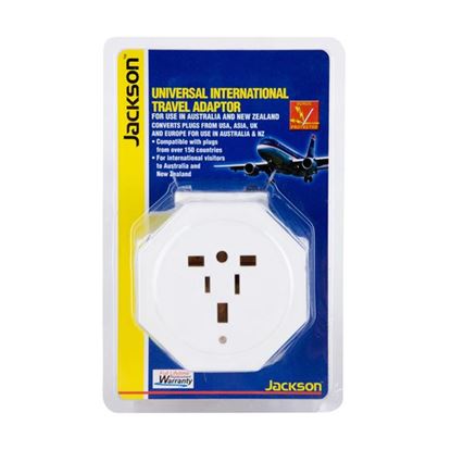 Picture of JACKSON Inbound Travel Adaptor with Surge Protection. Converts US/