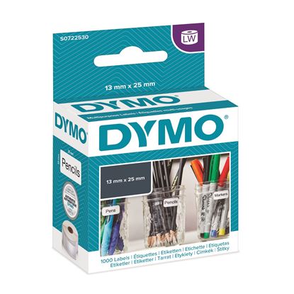 Picture of DYMO Genuine LabelWriter Multi Purpose 2 Up Labels  13mm x 25mm